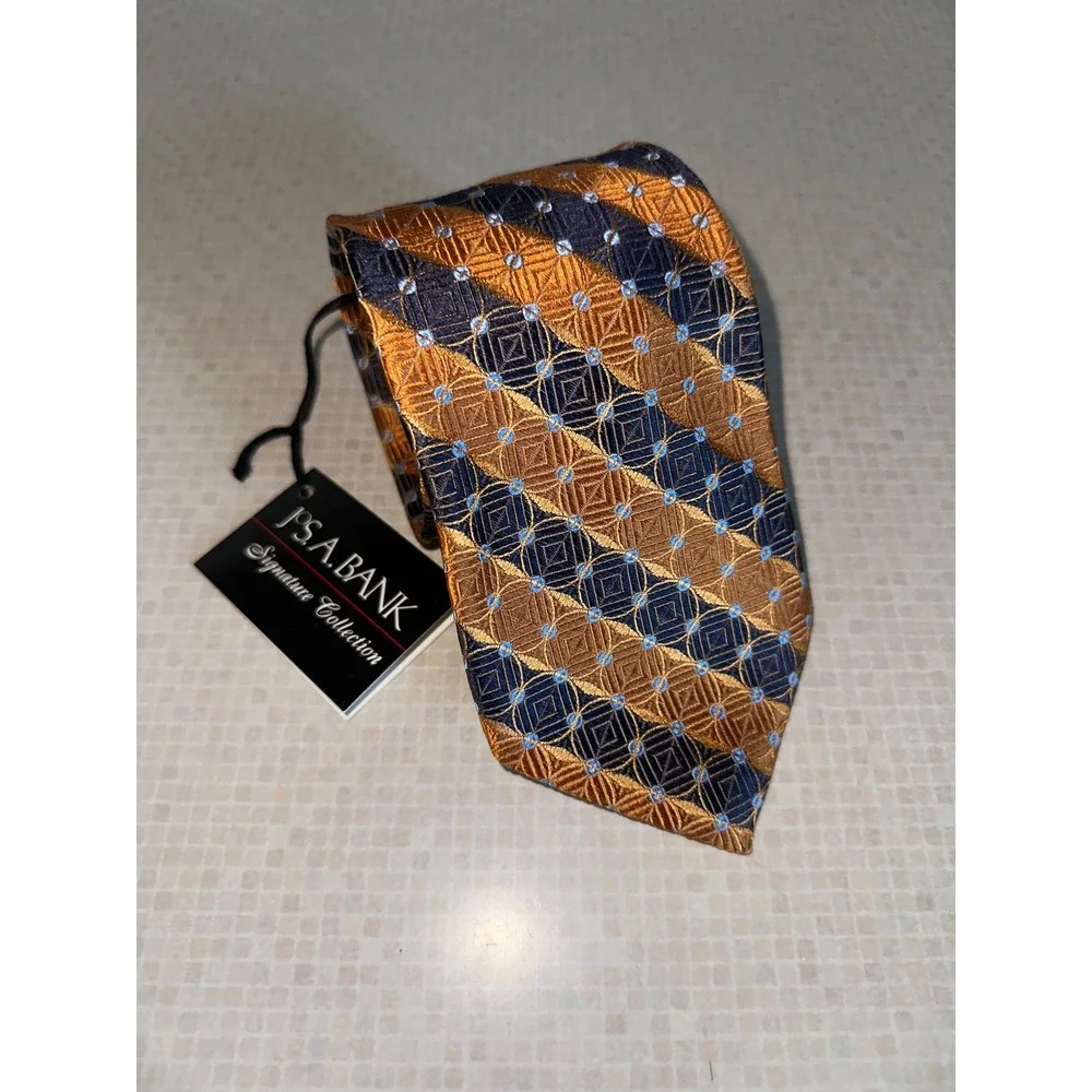 JOS.A.BANK SILK TIE 52‎ X 4